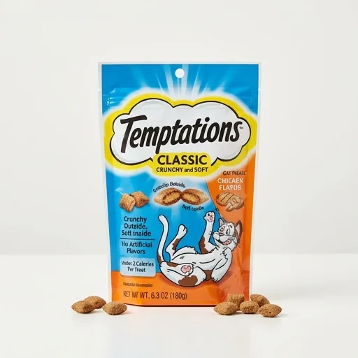 Temptations Classic Crunchy and Soft Cat Treats