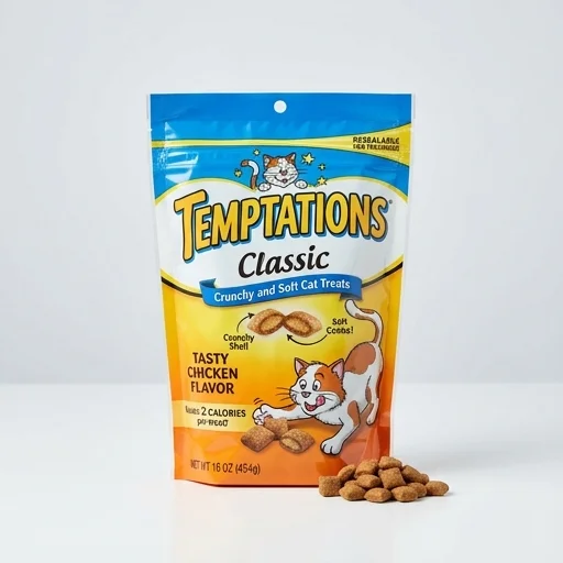 Temptations Classic Crunchy and Soft Cat Treats